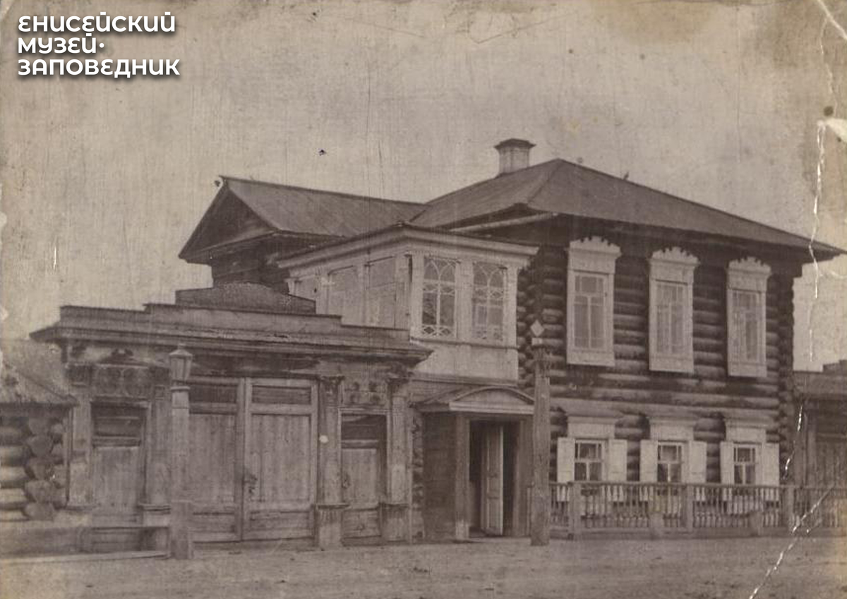 Дом в Енисейске, где жила М.А. Одинцева (ул. Перенсона 67)