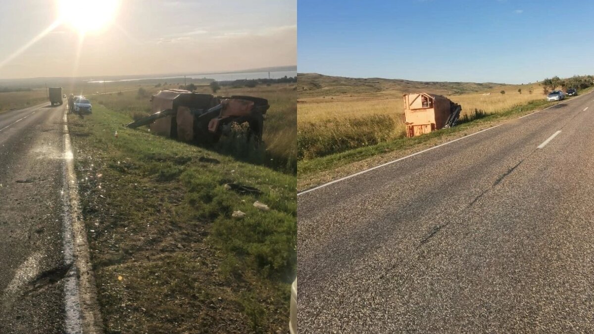     В Ставропольском крае опрокинулась спецтехника, из-за чего пострадали два человека, сообщили в региональном УГИБДД.