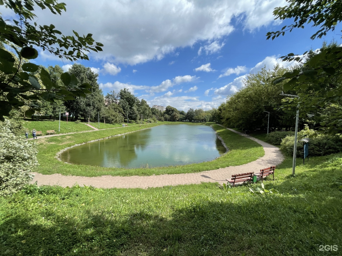 Новочерёмушкинский пруд в 2021 году. Фото О. Михайловой, с сайта https://2gis.ru