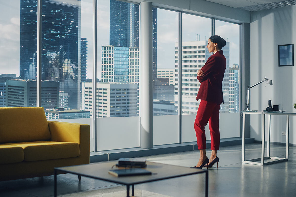    Как правило, у генерального директора самый шикарный вид из окна