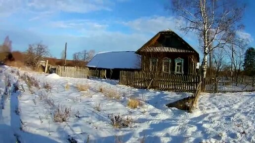 Заброшенная деревня – брошенная своими хозяевами / Показываю, что осталось в домах