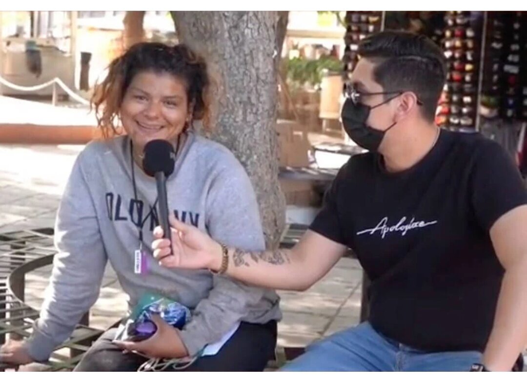 Зрители TikTok-интервью говорят, что эта женщина удивительно похожа на юную Софию Хуарес