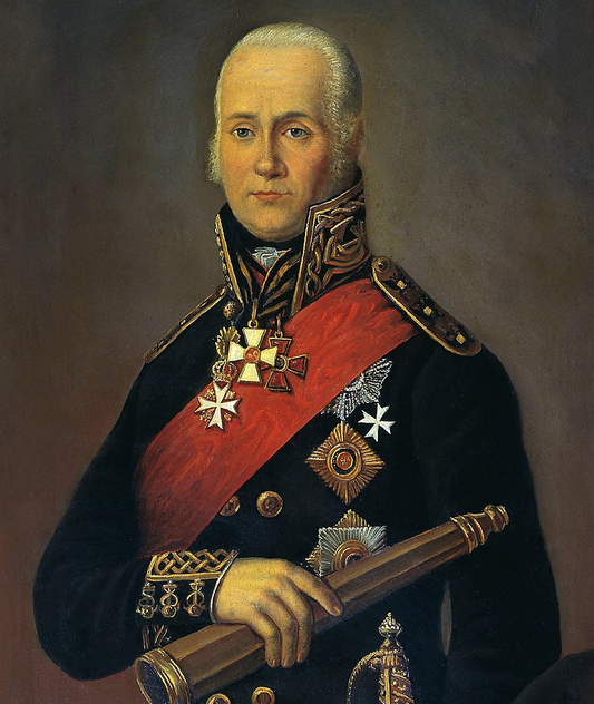 Бажанов Петр Николаевич (1851 - 1913). Портрет Федора Федоровича Ушакова. 1912.