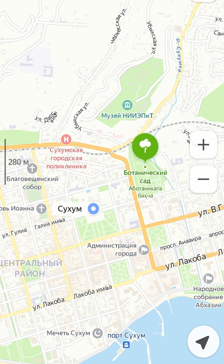 Карта Сухум 😉