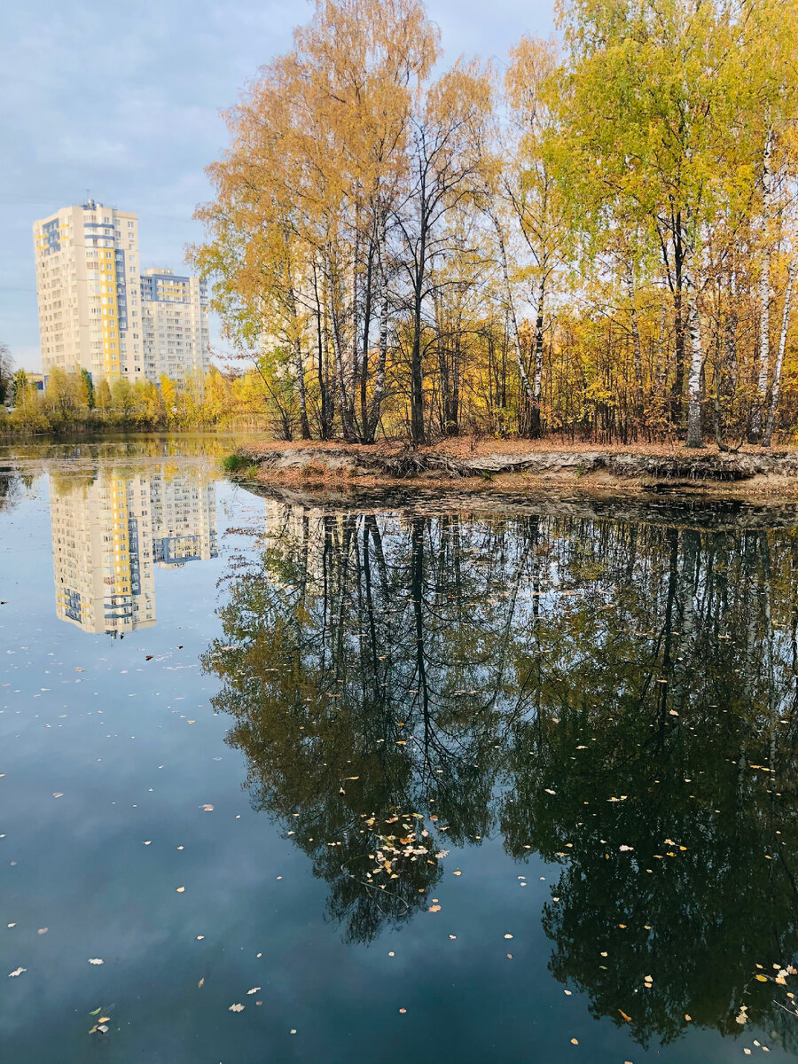 Сентябрь в городе. Хорошо и спокойно.