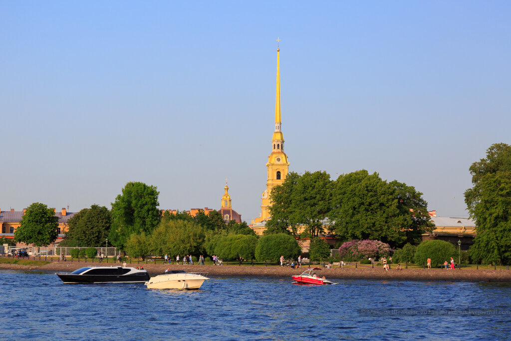 1. Петропавловская крепость.