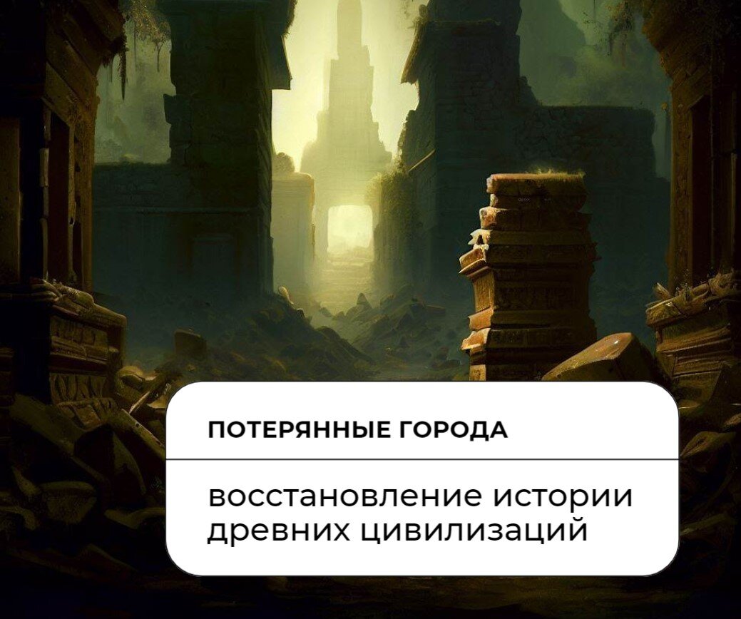 Потерянные города: восстановление истории древних цивилизаций