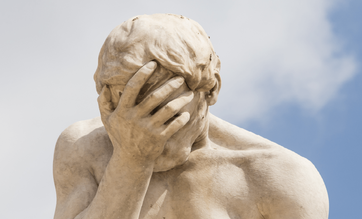 Статуя Каина в саду Тюильри