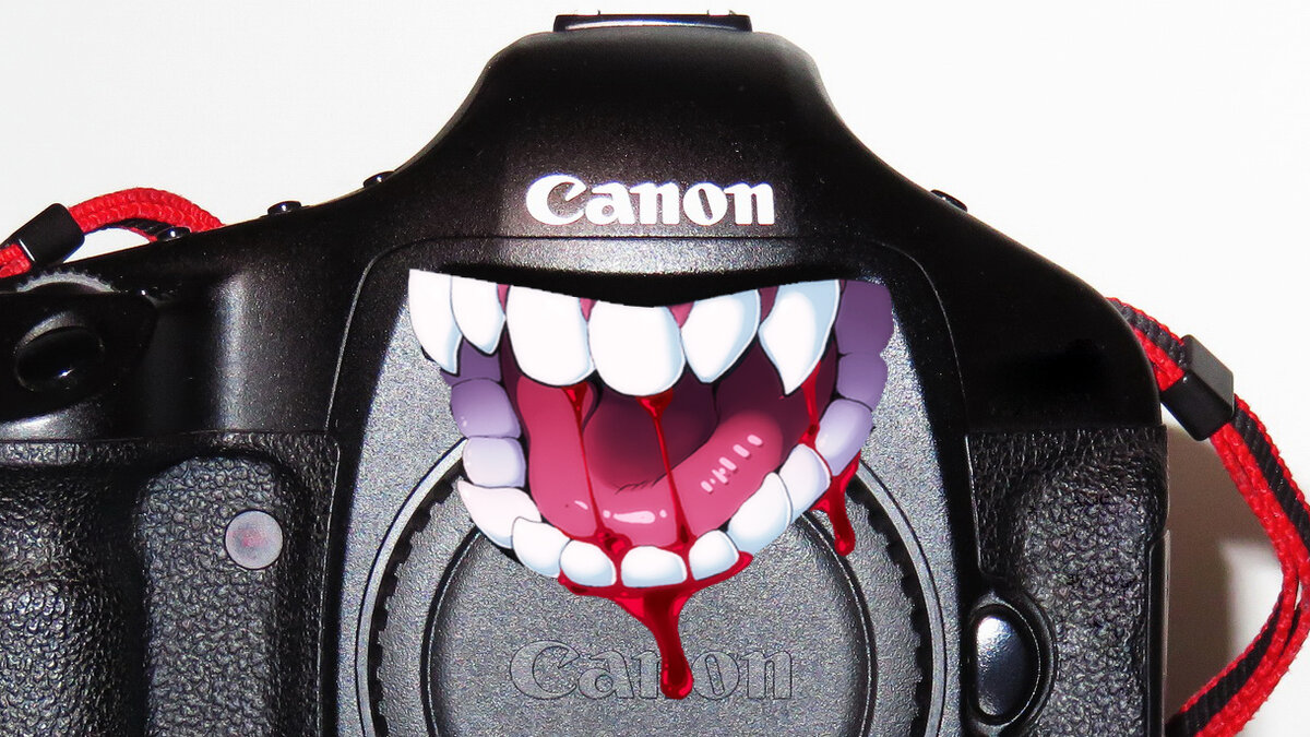Жуткая тварь от Canon