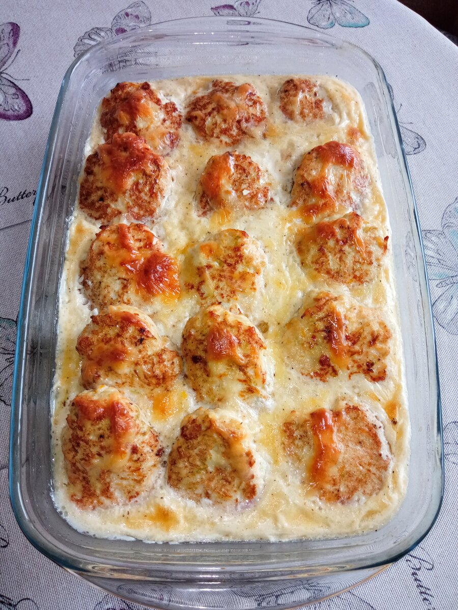 Курино-овощные котлетки. Фото автора 