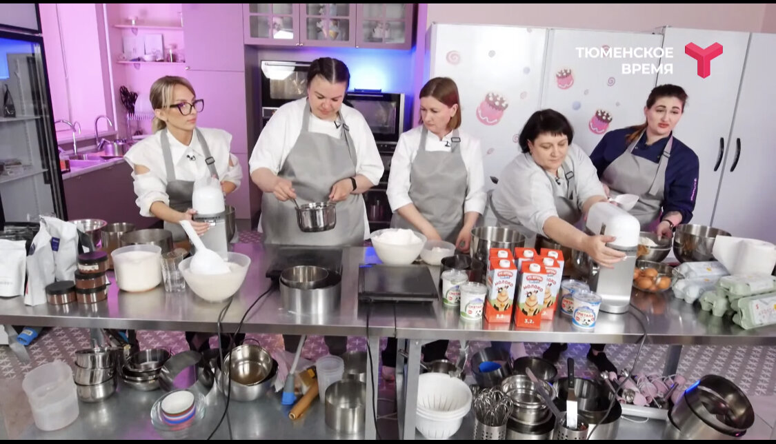 Жарко нам было на этой кухне. Ведущие постарались