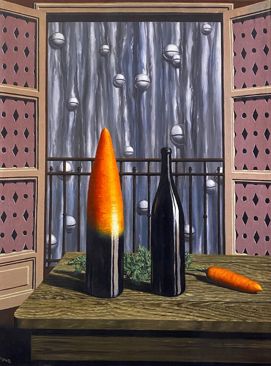 Объяснение. Рене Магритт. 1952 год