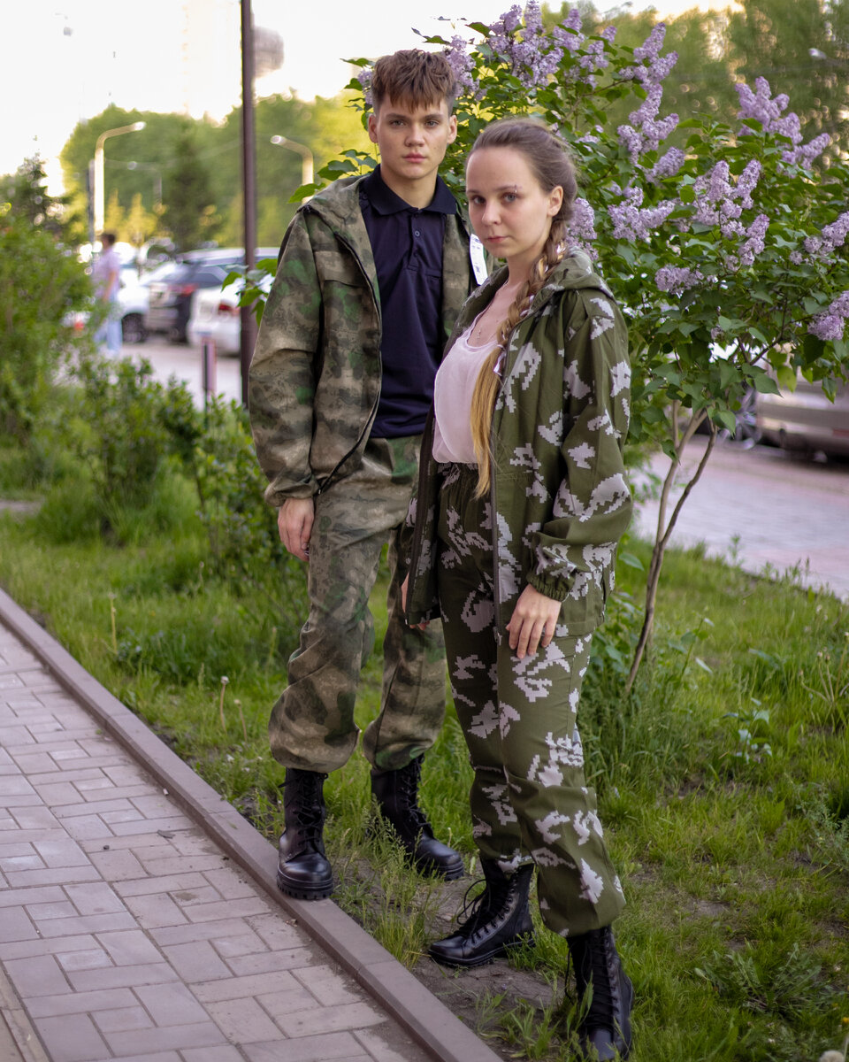 Маскхалат Березка