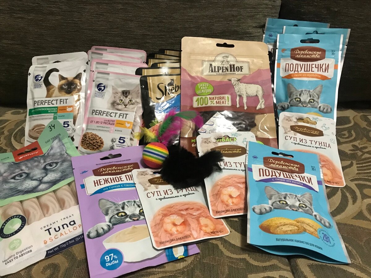 Подарок для кошек от Марины