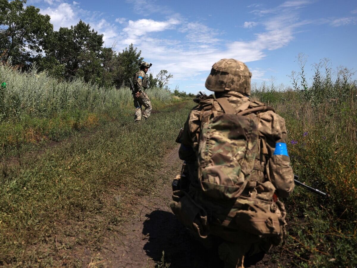 Украинские военные в Донецкой области© AFP 2023 / ANATOLII STEPANOV