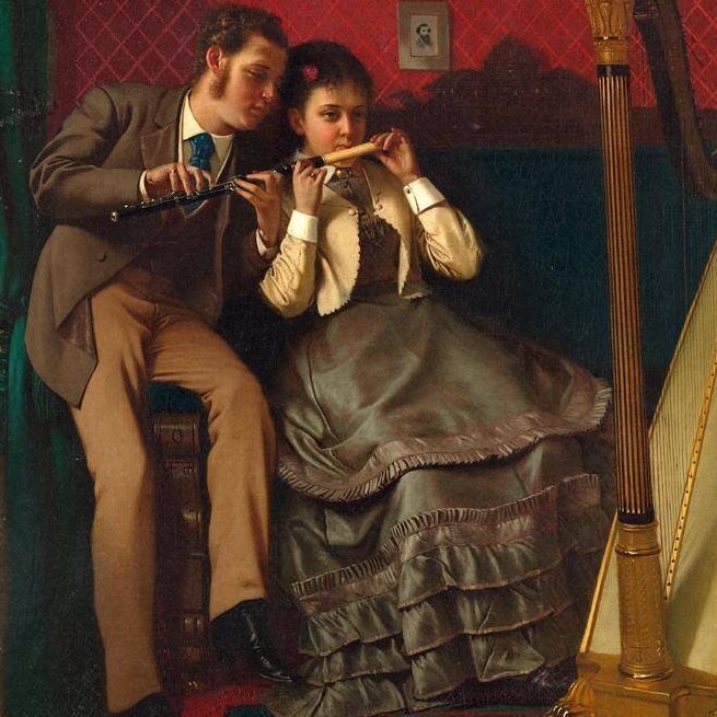 Картинка — британский и американский художник Джон Джордж Браун (John George Brown, 1831–1913)