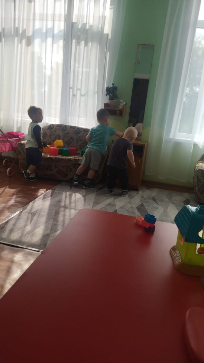 Фото от воспитателя .