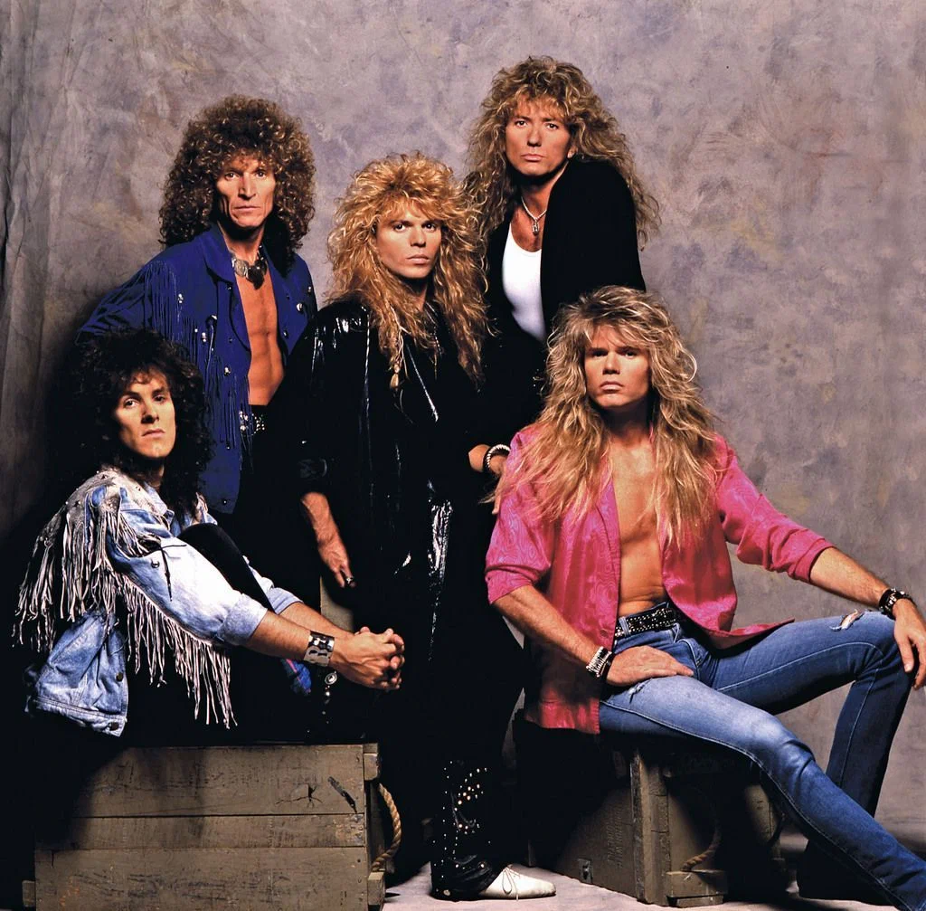 Зарубежные 90. Whitesnake. Whitesnake - 1987. Рок группа Whitesnake. Группа вайтснейк 1987 год.