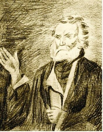 Прижизненный портрет
блаженного Иоанна