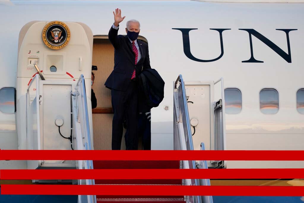 Президент США Джо Рабинет Байден перед "красными линиями" на Украине
