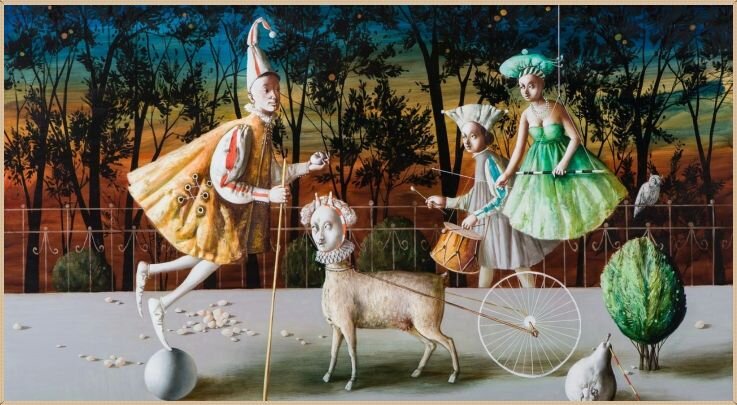 � ������ ������ (Vahram Davtian). ������������, 2010. �����, �����. 120 × 180 ��.