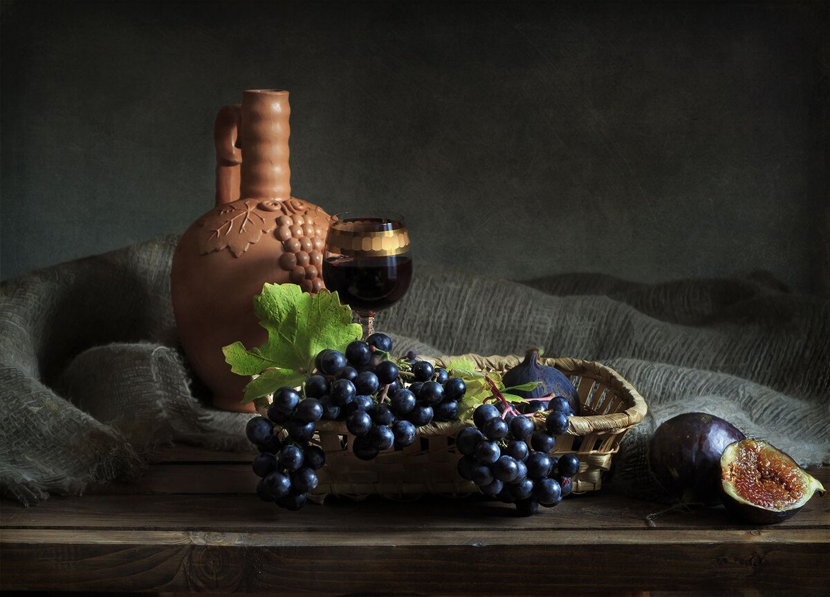 Эстетика вина и винограда из открытых источников