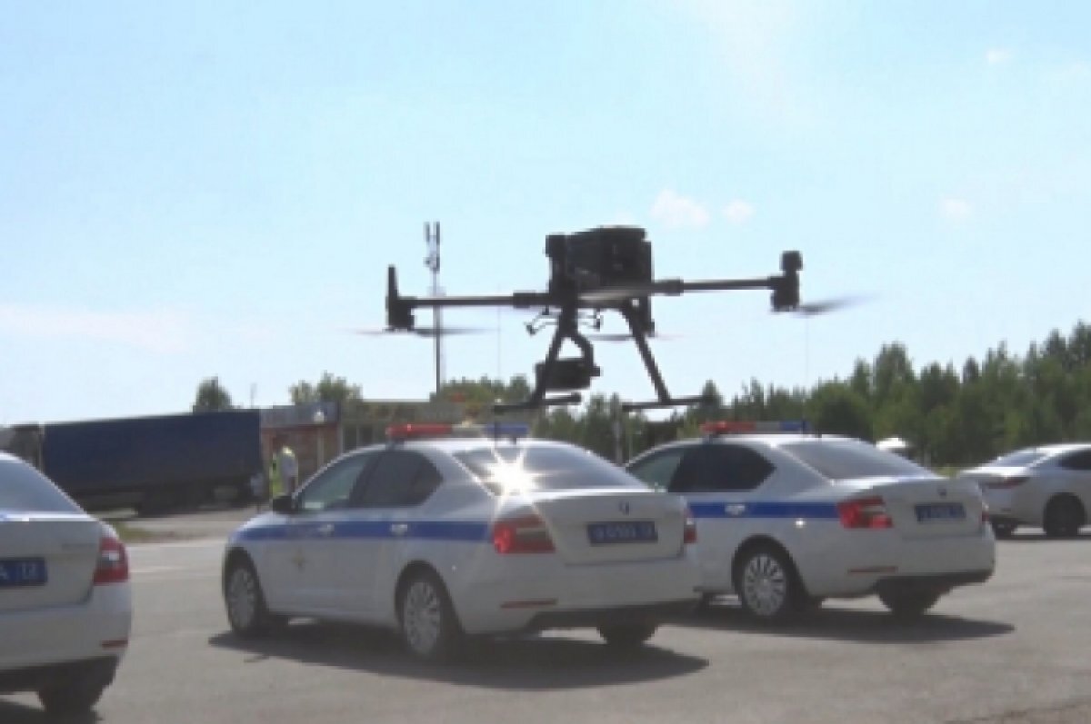    Федеральные автодороги в Тюменской области патрулируют беспилотники