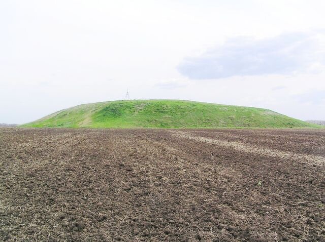 Самый высокий курган на востоке Ростовской области. Листайте - в галерее 3 фото