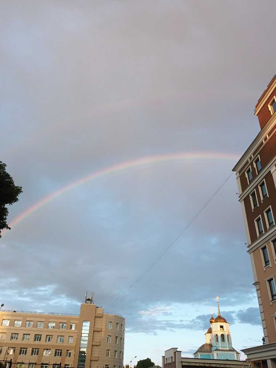 Иногда даже двойной🌈🌈