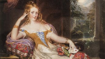 Ненасытная аристократка XIX века: сменила английское платье леди на паранджу