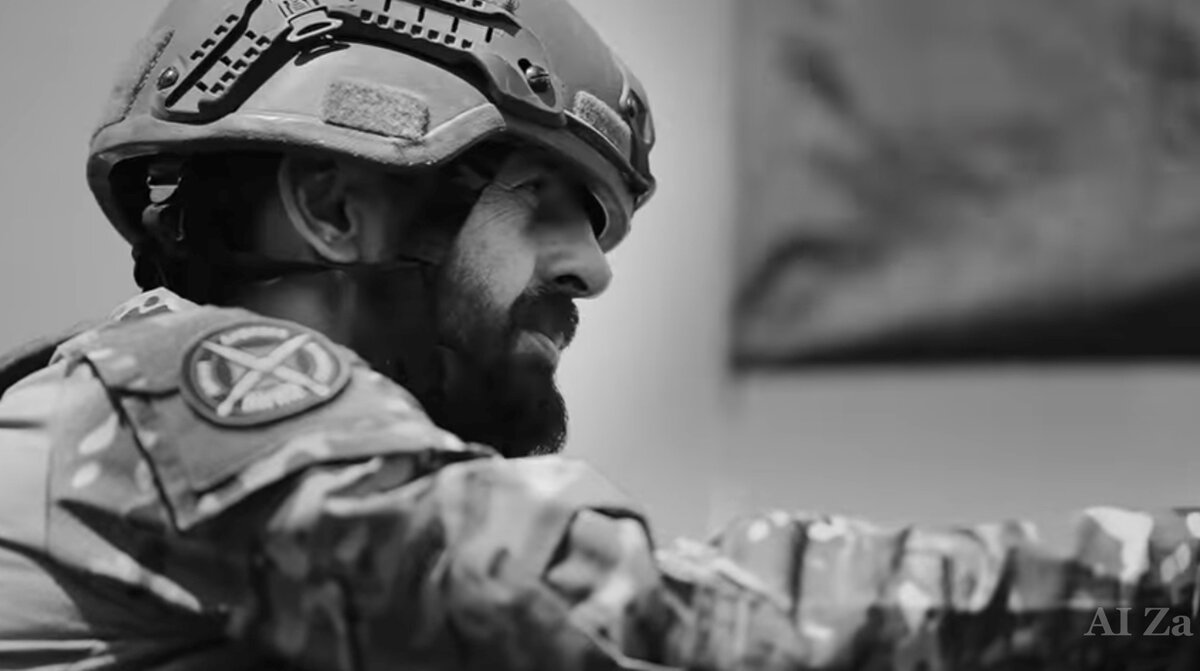 Боец с позывным "Пятнашка". Фрагмент из клипа