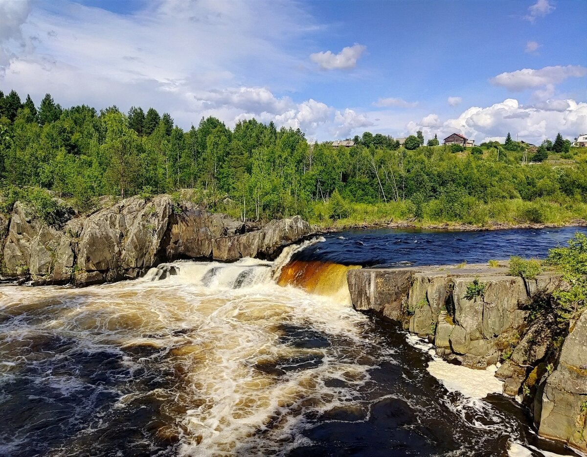 Водопады карелии фото