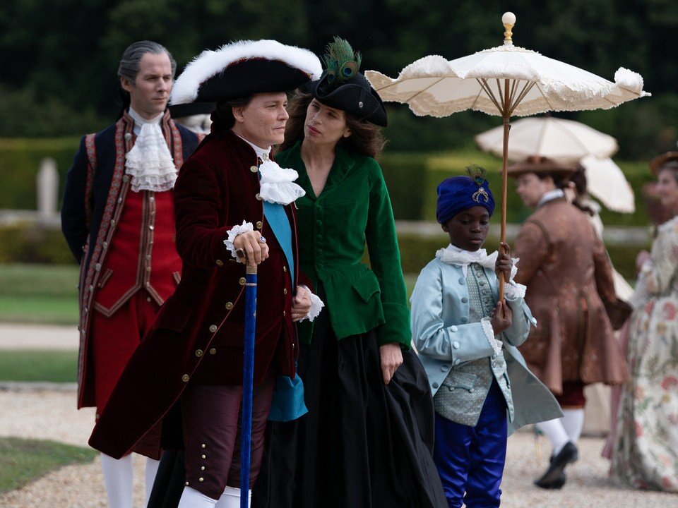 Кадр из фильма «Жанна Дюбарри», 2023 год, режиссёр Майвенн