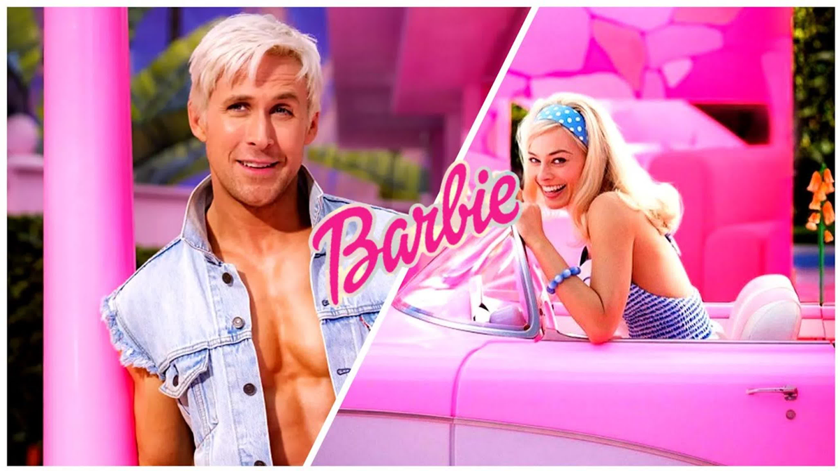 Барби, 2023, США. Райан Гослинг и Марго Роббинс