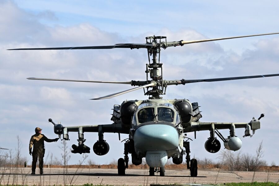    Вертолёт Ка-52 © Евгений Биятов/РИА Новости