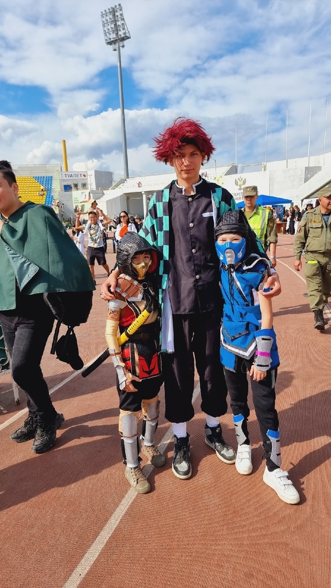    Косплей на Тандзиро Камадо, «Клинок, рассекающий демонов». Фото: группа YKT Geek Fest в ВК