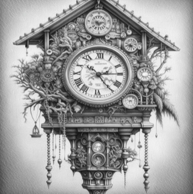 Часы с кукушкой - когда то это были уникальные творения, которым много веков. Сейчас уже вышли из моды.
