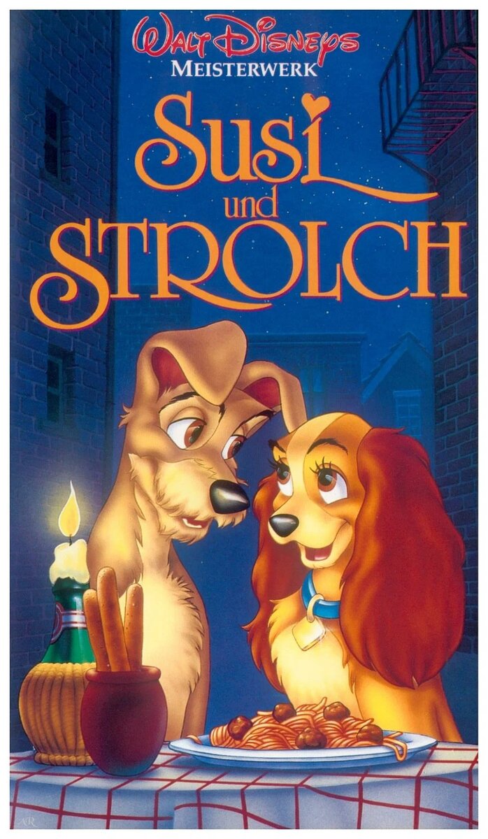 Год производства 1955
Страна - США
Жанр - мультфильм, мюзикл, мелодрама, комедия, приключения, семейный