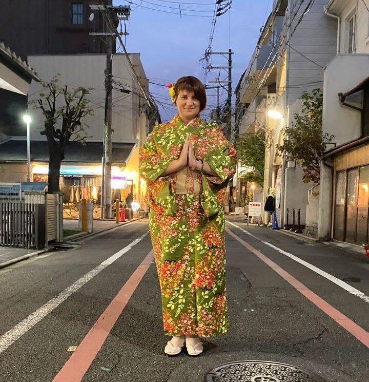 Я в Киото,  ноябрь 2022 года.