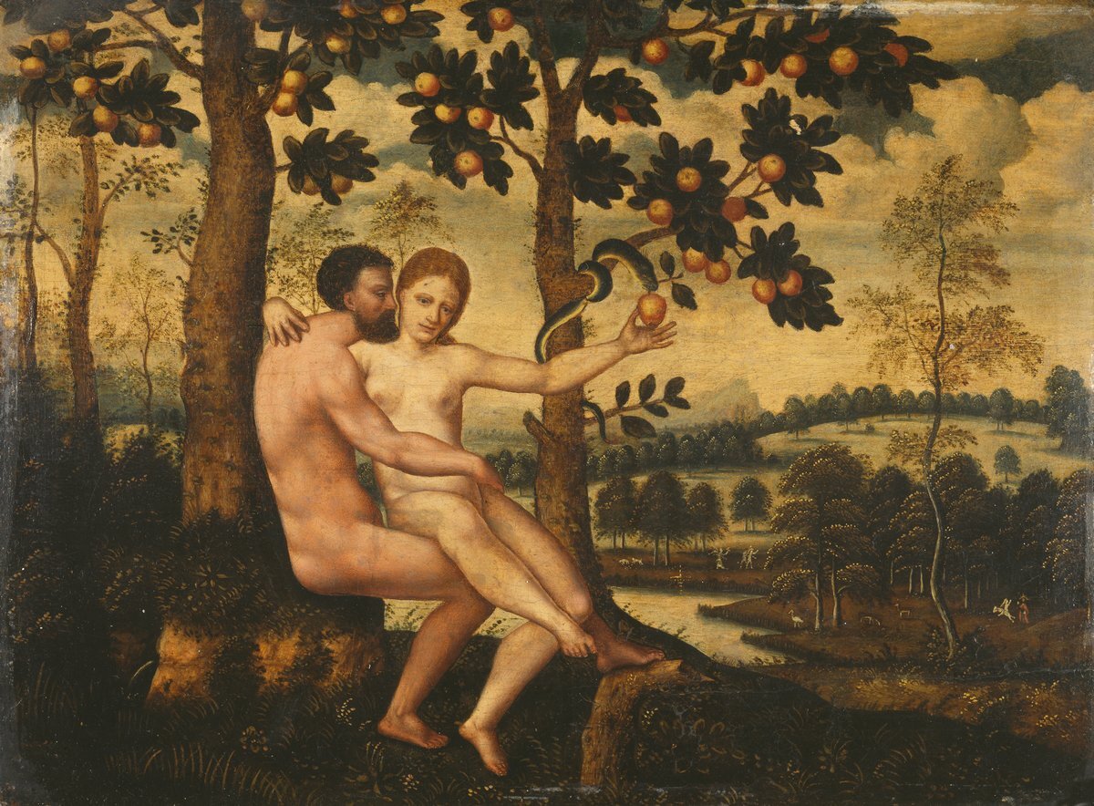 История любви адама и евы. Грехопадение Адама и Евы Тинторетто.