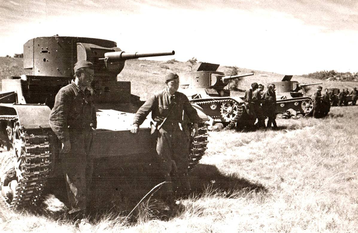 Т 26 у Халхин-Гола.