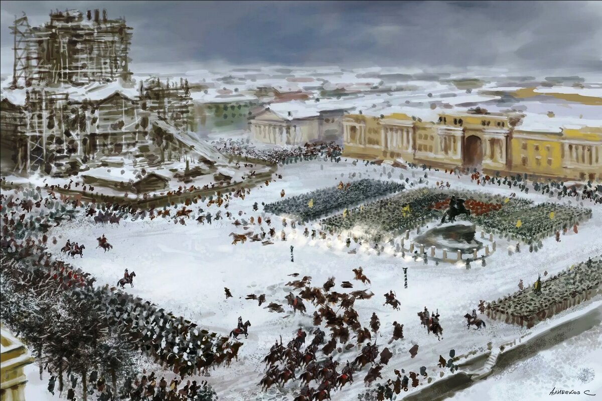 сенатская площадь санкт петербург восстание декабристов