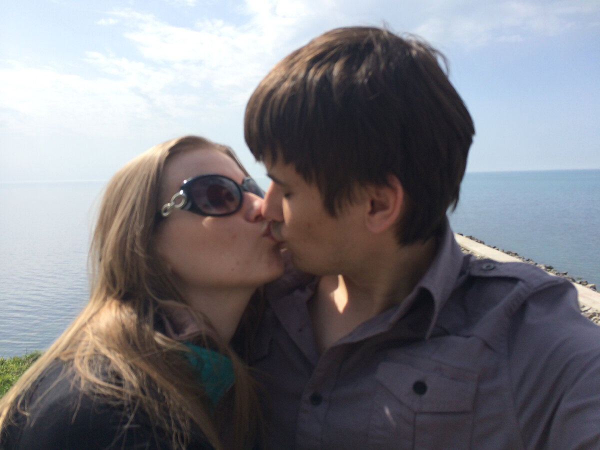 Далекий 2014 год. Я и муж.