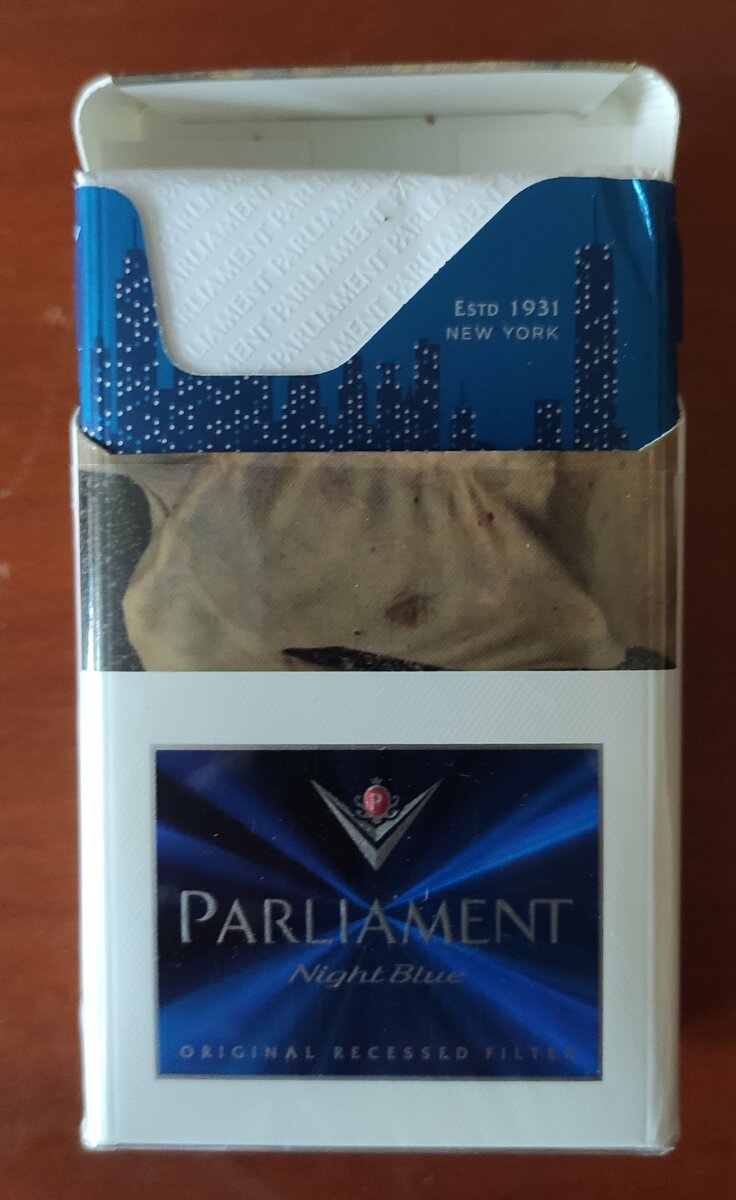 Сигареты Parliament Sohonyc Compact Blue