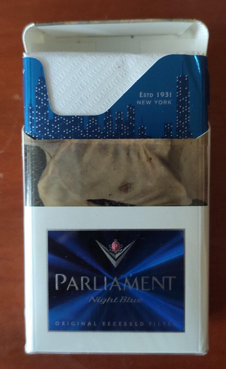 PARLIAMENT SILVER BLUE