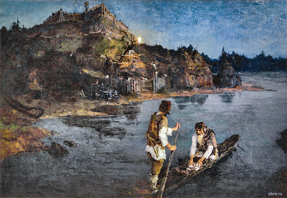 Художник Николай Рерих "Гонец"