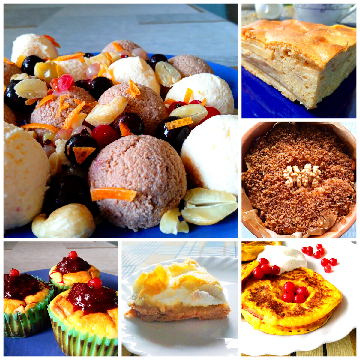 Творожные десерты и выпечка