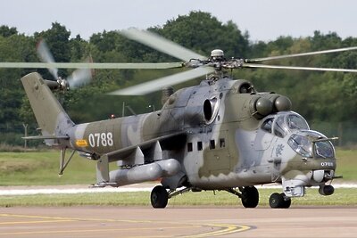    Ударный вертолет Ми-24 ВВС Чехии ©Chris Lofting Wikipedia.org