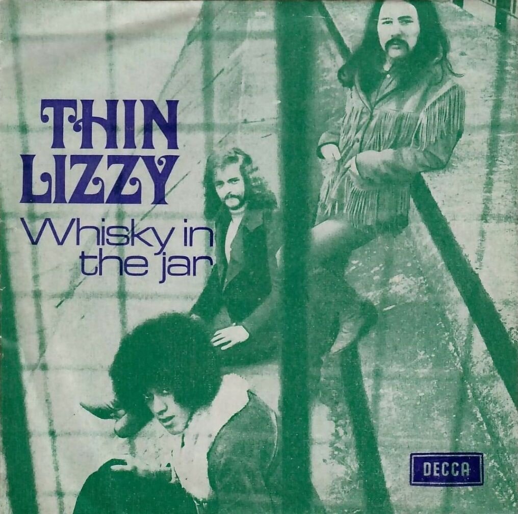 Ин зе трэш. Thin Lizzy 1973. Thin Lizzy Whiskey in the Jar. Metallica Whiskey in the Jar обложка. Хэтфилд Whiskey in the Jar.