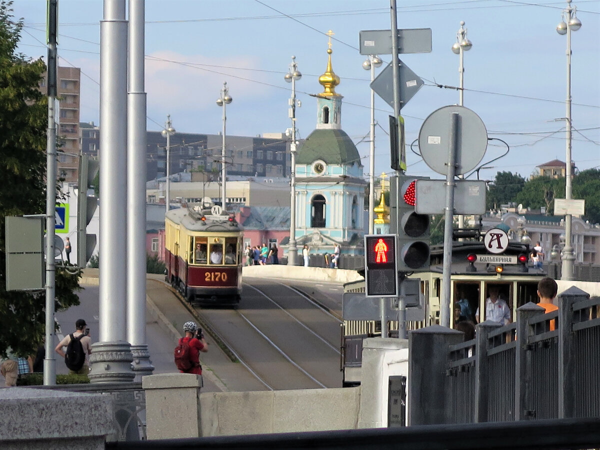 1. Парад Трамваев в Москве. 8 июля 2023. Фотографии авторские.